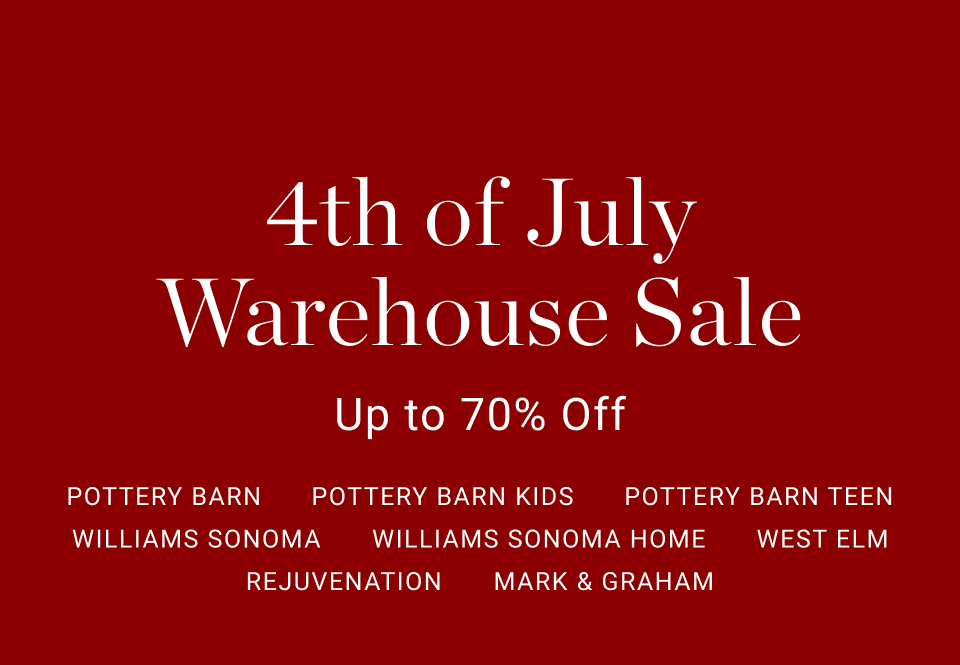 Warehouse Sale