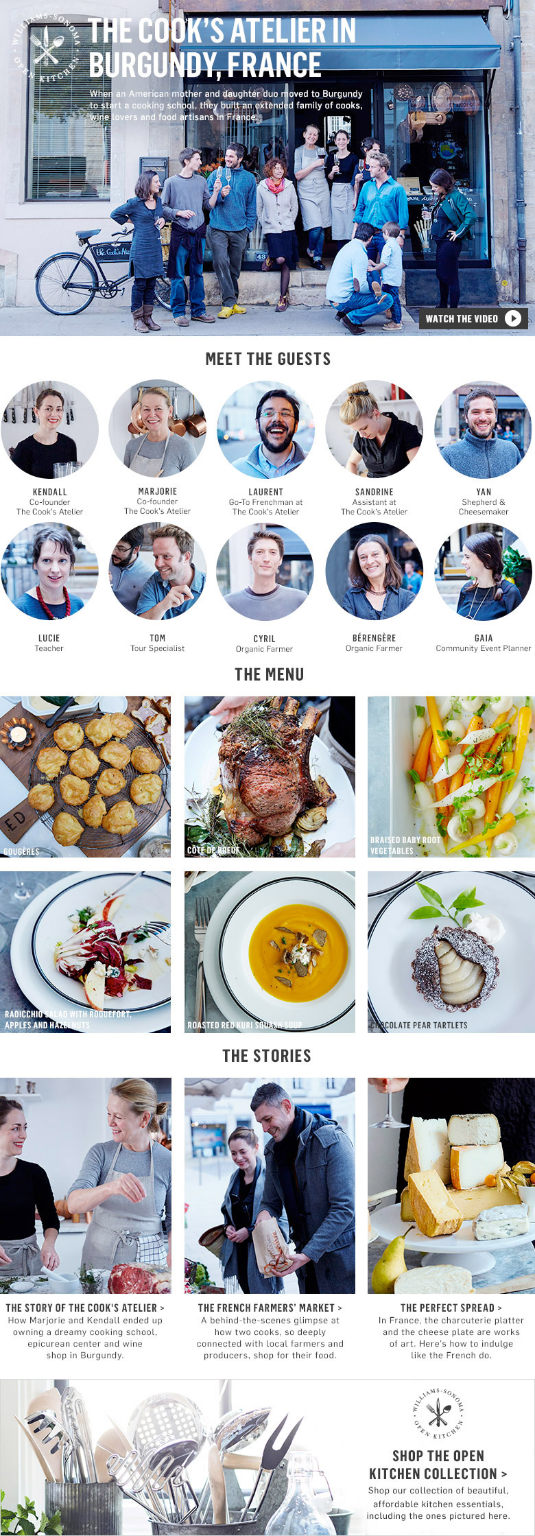 The Cook's Atelier in Burgundy, France