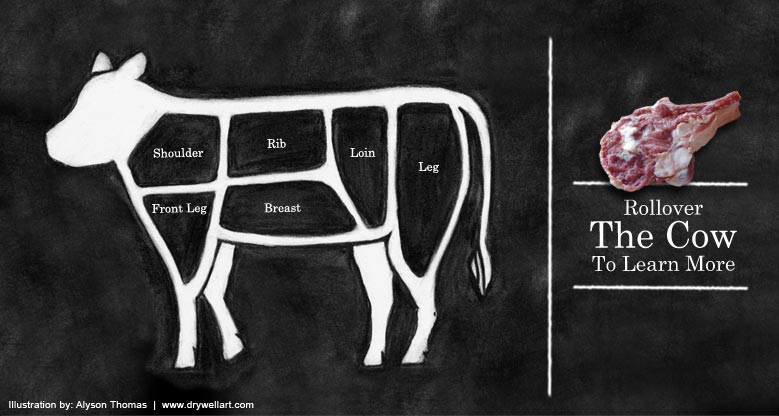 Roll Over The Cow to Learn More