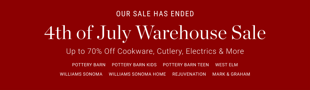 Warehouse Sale