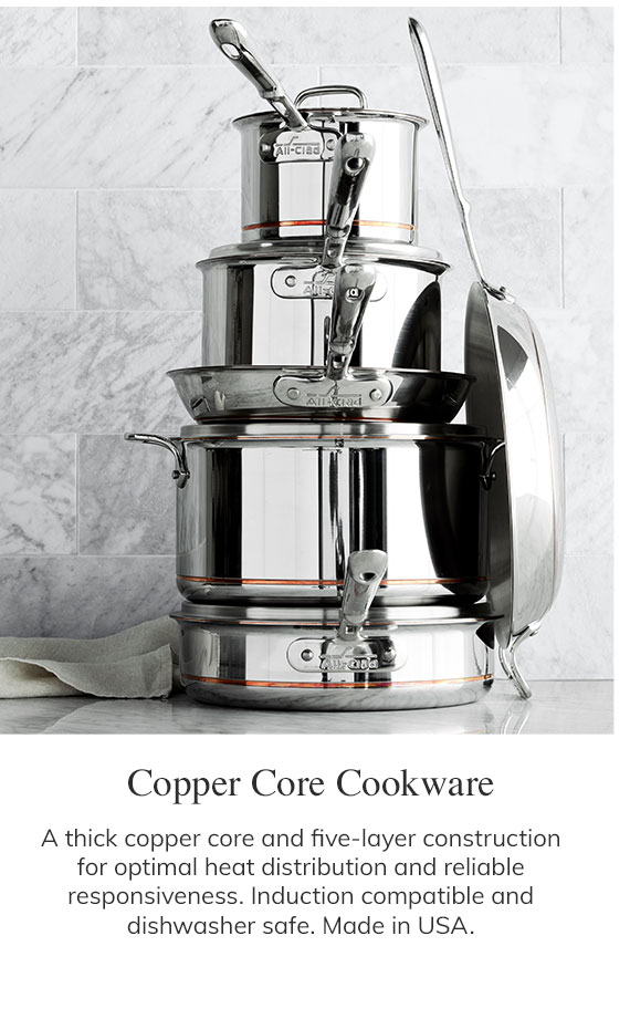 All-Clad Copper Core Cookware Collection