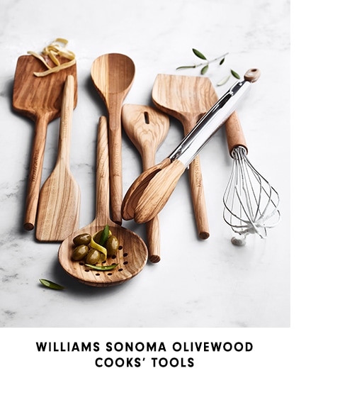 Williams Sonoma Olivewood Cooks' Tools >