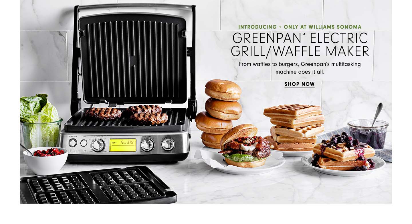 GreenPan™ Electric Grill & Waffle Maker