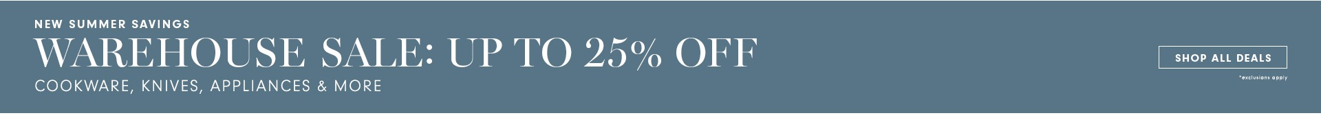 Up to 25% Off Limited Time Deals