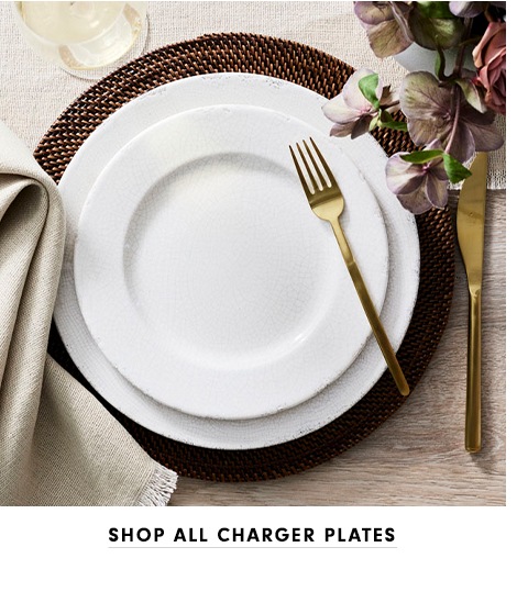 Shop All Charger Plates >