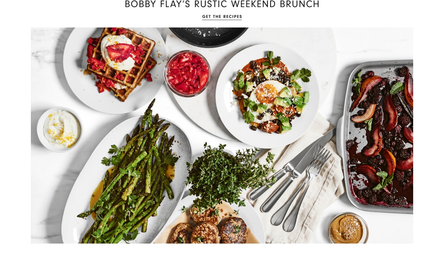 Bobby Flay's Rustic Weekend Brunch Recipes