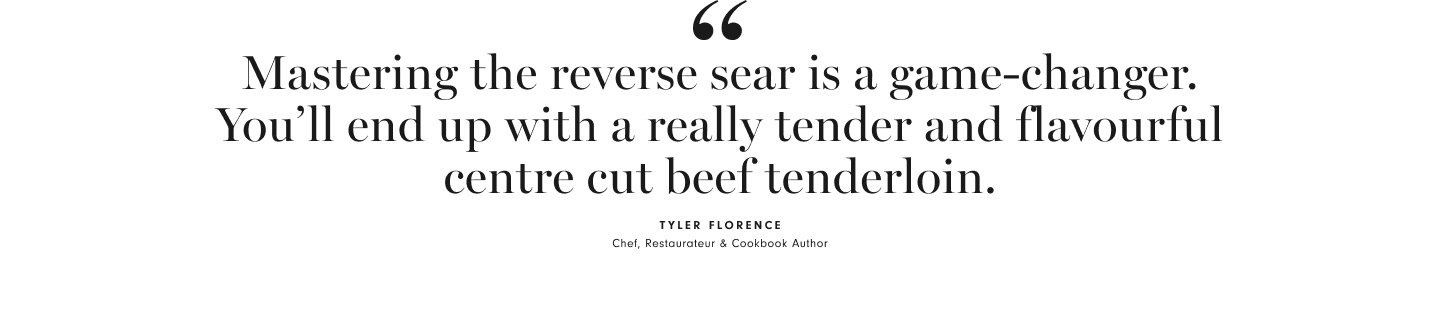Tyler Florence - Master the Reverse Sear