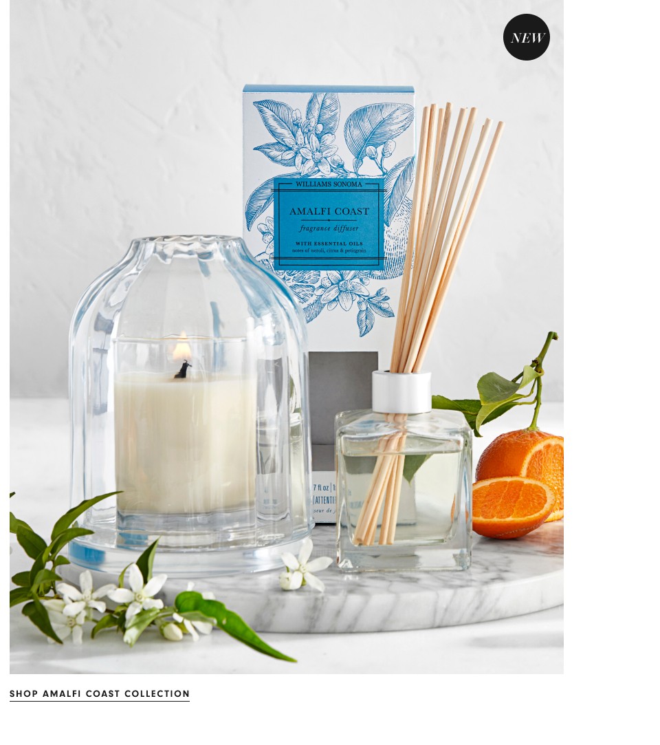 New! Amalfi Coast Scented Collection