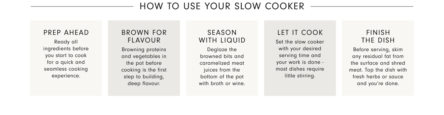 How to Use Your Slow Cooker