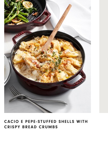 Cacio e Pepe-Stuffed Shells