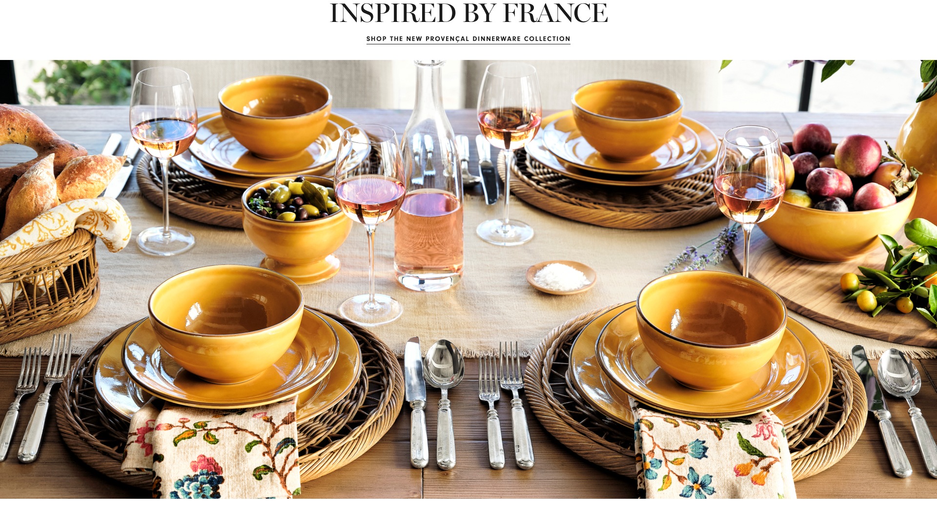 New! Provencal Dinnerware Collection