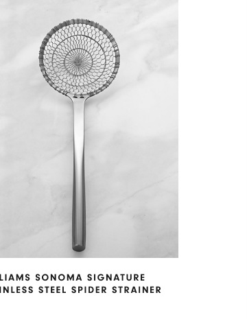 Williams Sonoma Signature Stainless Steel Spider Strainer