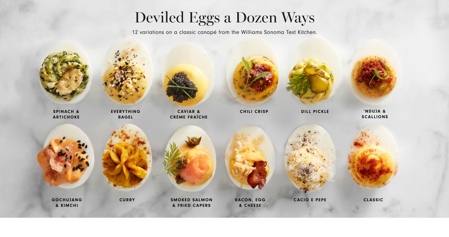 Deviled Eggs a Dozen Ways