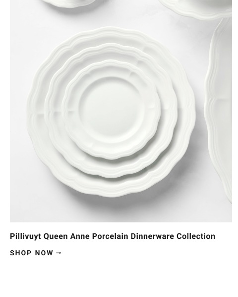 Pillivuyt Queen Anne Dinnerware Collection >