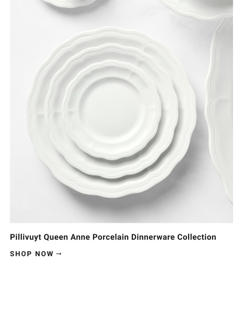 Pillivuyt Queen Anne Dinnerware Collection >