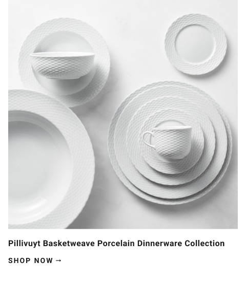 Pillivuyt Basketweave Dinnerware Collection >