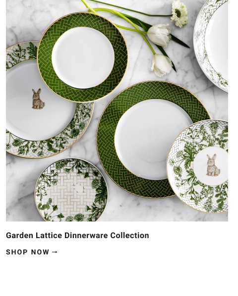 Garden Lattice Dinnerware Collection