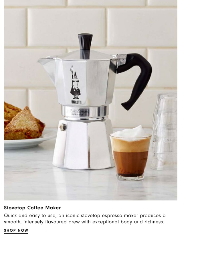 Shop Stovetop Coffee Makers