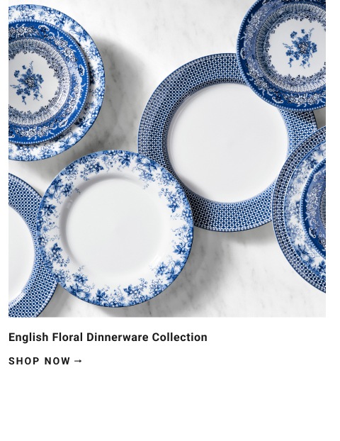 English Floral Dinnerware Collection