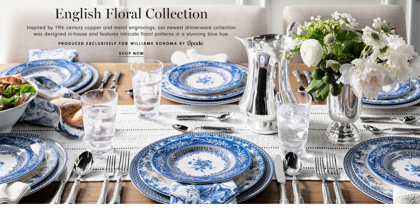 Shop English Floral Dinnerware
