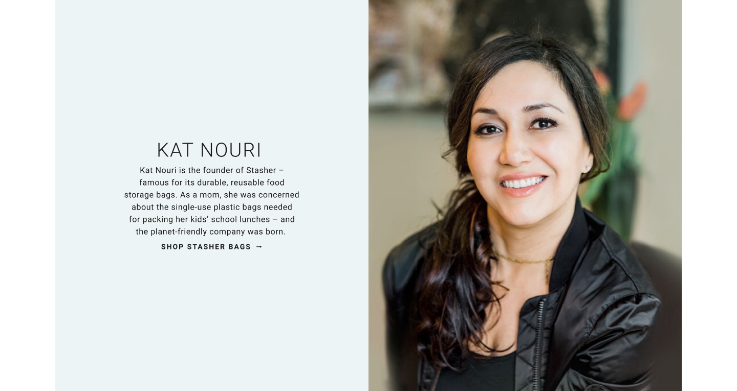 Kat Nouri of Stasher
