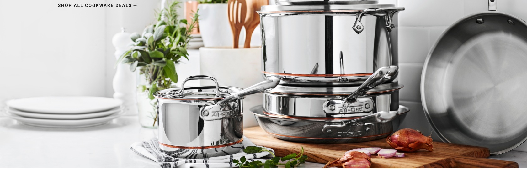 Up to 35% Off Cookware*