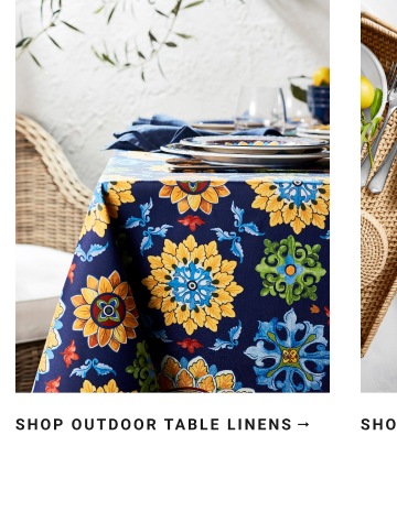 Shop Outdoor Table Linens