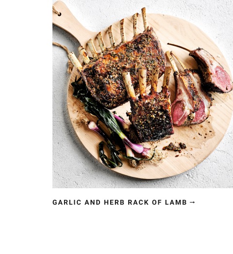 Garlic & Herb Rack of Lamb
