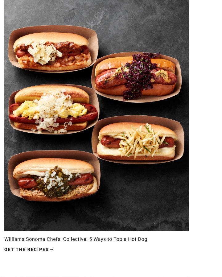 Chefs' Collective: 5 Ways to Top a Hot Dog