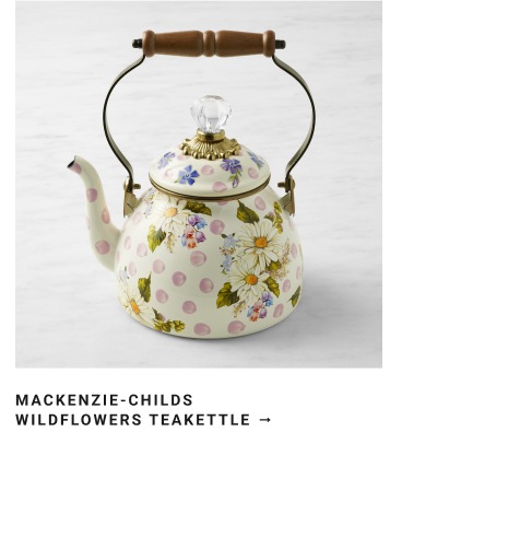 Shop Mackenzie-Childs Wildflowers Teakettle