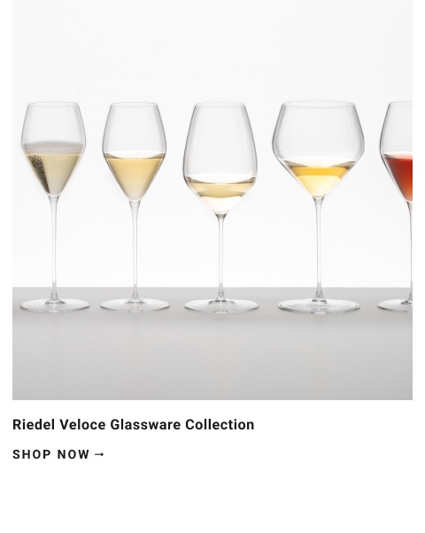 Riedel Veloce Glassware Collection