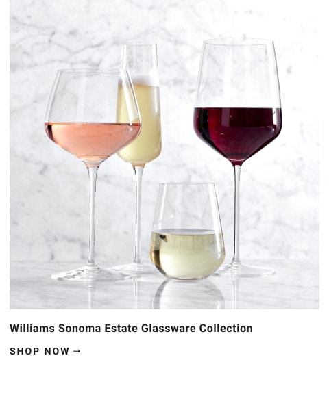 Williams Sonoma Estate Glassware Collection