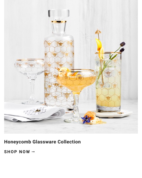 Honeycomb Glassware Collection