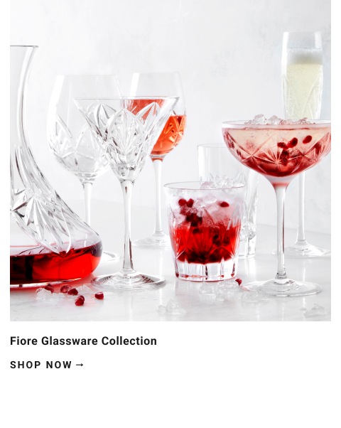 Fiore Glassware Collection