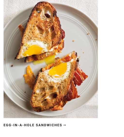 Egg-In-Hole Sandwiches