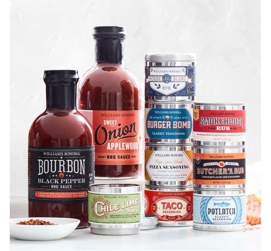 June Skills Series: Grilling with Williams Sonoma Rubs & BBQ Sauces