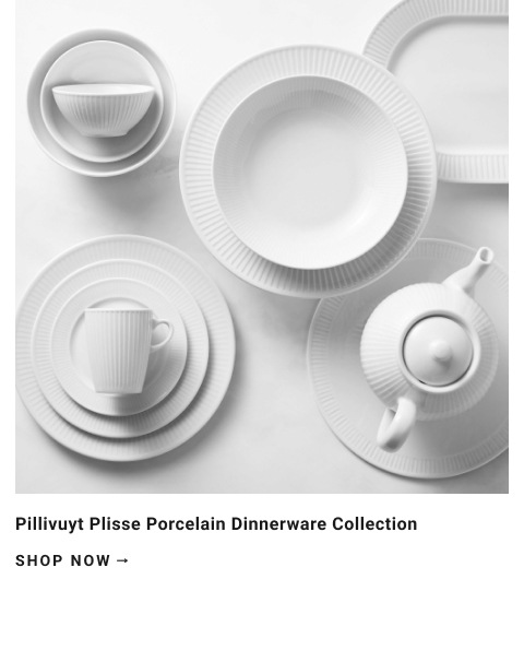 Pillivuyt Plisse Dinnerware Collection
