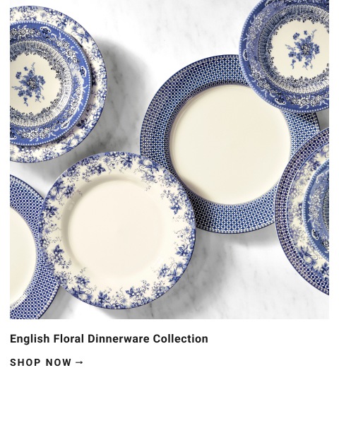 English Floral Dinnerware Collection >