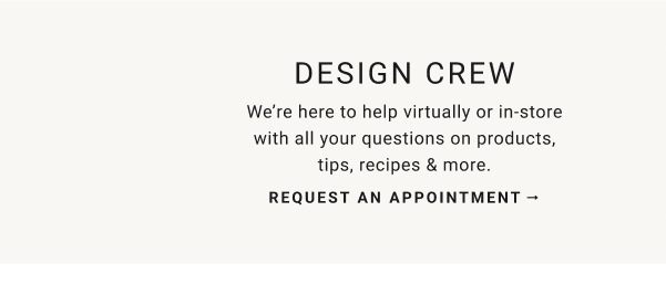 Make an Appointment for Free Design Services