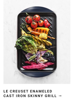 Father's Day Gifts - Le Creuset Enameled Cast Iron Skinny Grill