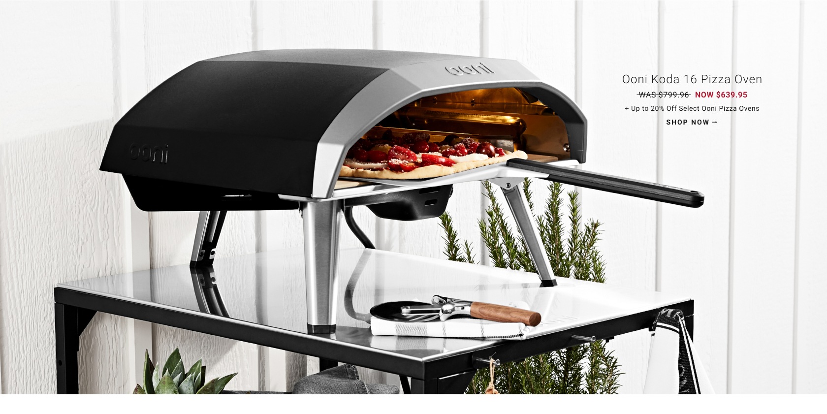 Warehouse Sale - Up to 20% Off Select Ooni Pizza Ovens