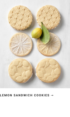 Lemon sandwich cookies 