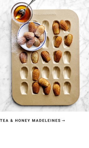 Tea & Honey Madeleines