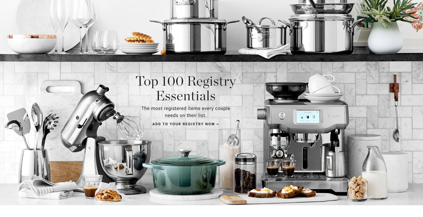 Top 100 Registry Essentials  - Add to Your Registry Now