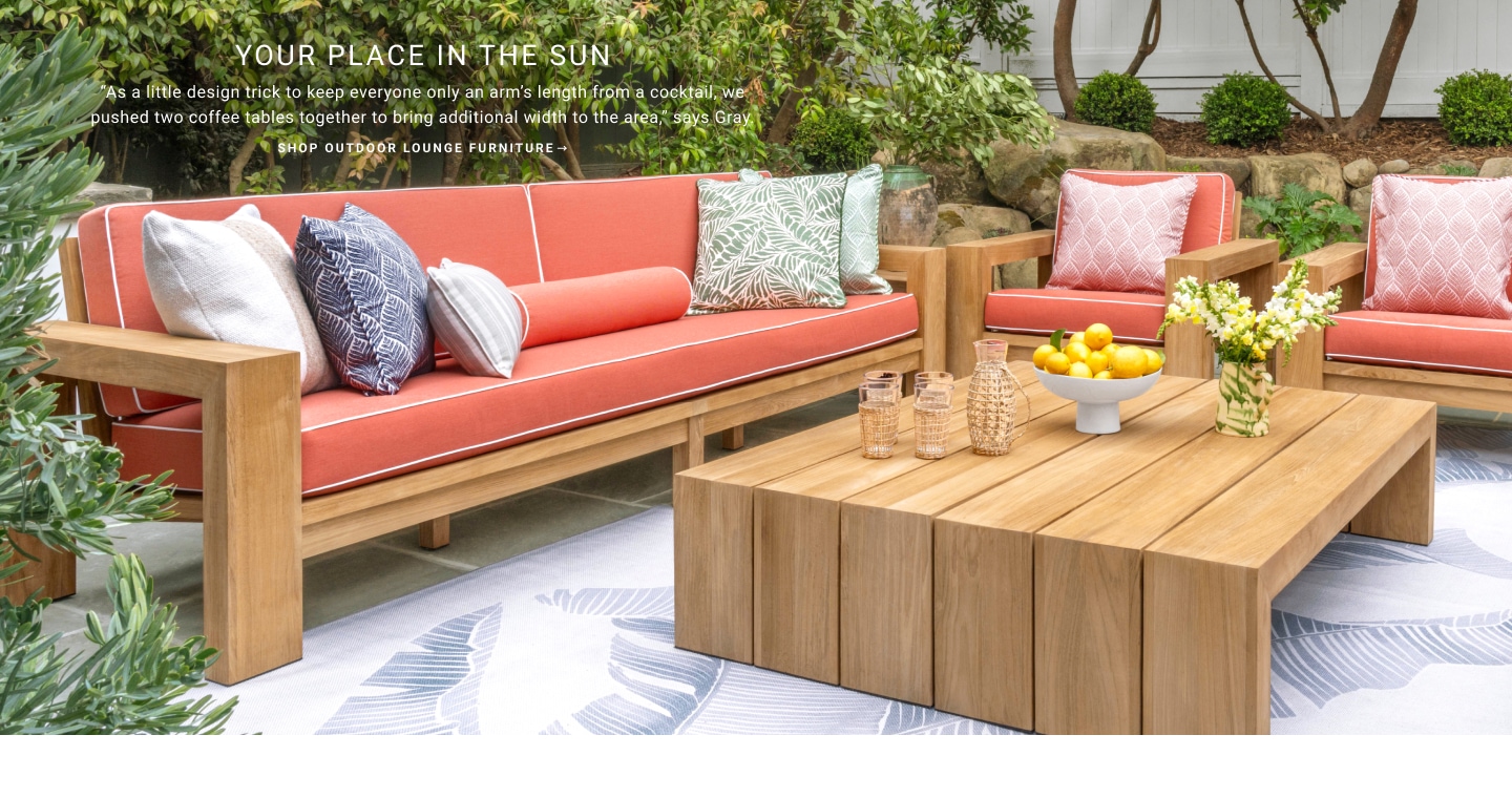 Shop Outdoor Lounge Furniture