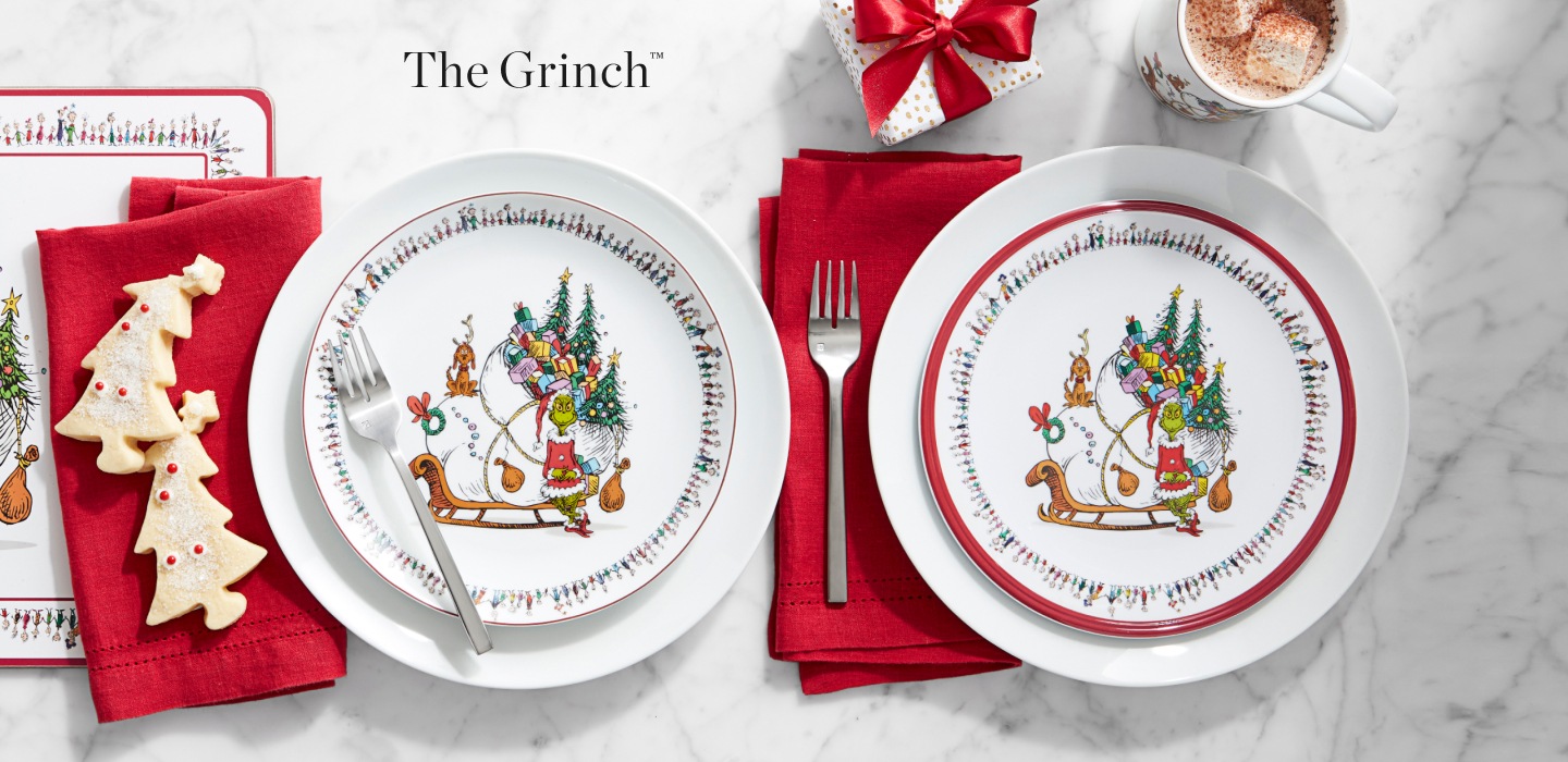 The Grinch Dinnerware Collection
