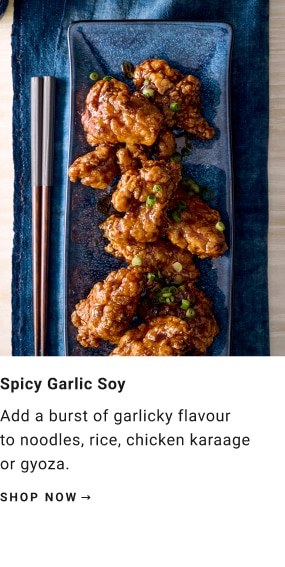 Spicy Garlic Soy