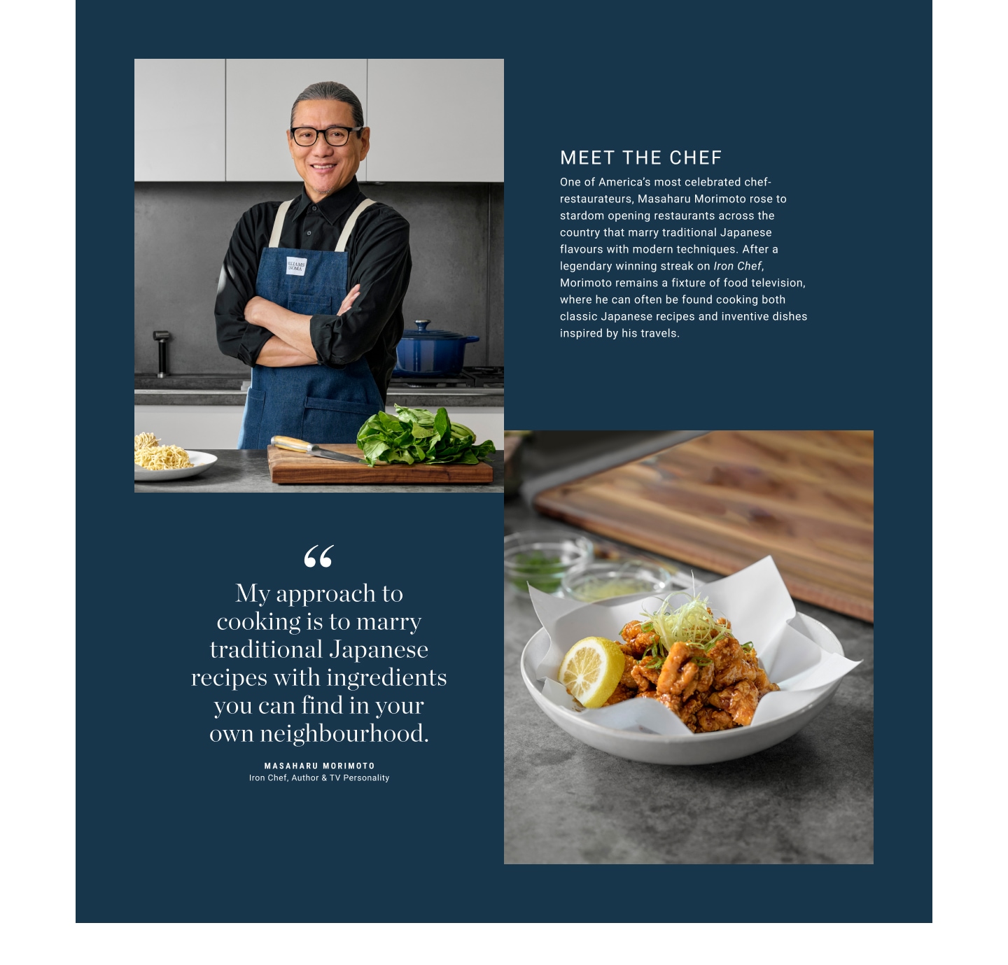 Meet Chef Masaharu Morimoto