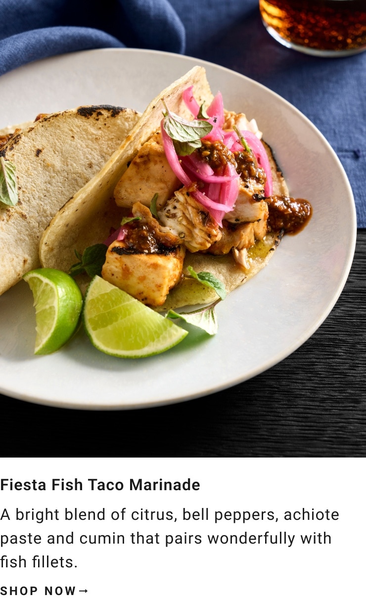 Fiesta Fish Taco Marinade