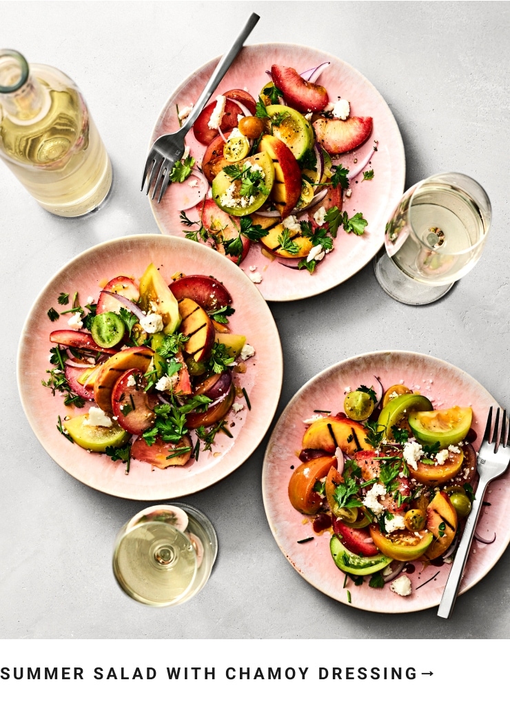 Summer Salad with Chamoy Dressing